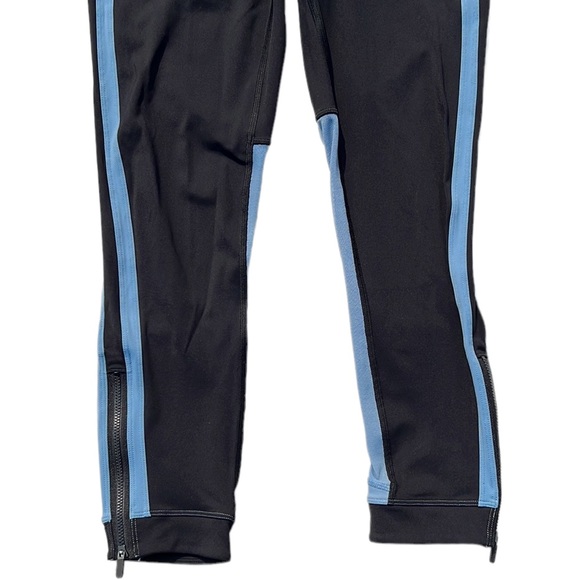 Lululemon Zip The Line Crop 23" Black / Utility Blue Size 6 - Picture 8 of 15